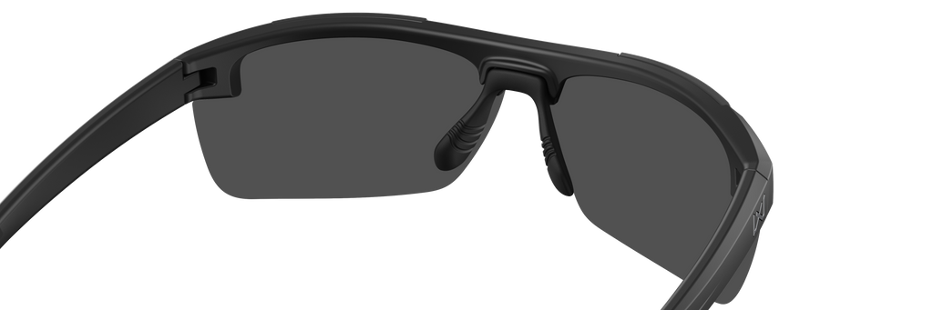 Wiley X WX PRIME — Captivate Polarized - Black Mirror - Grey, Matte Black by Wiley X - Tactical Sunglasses