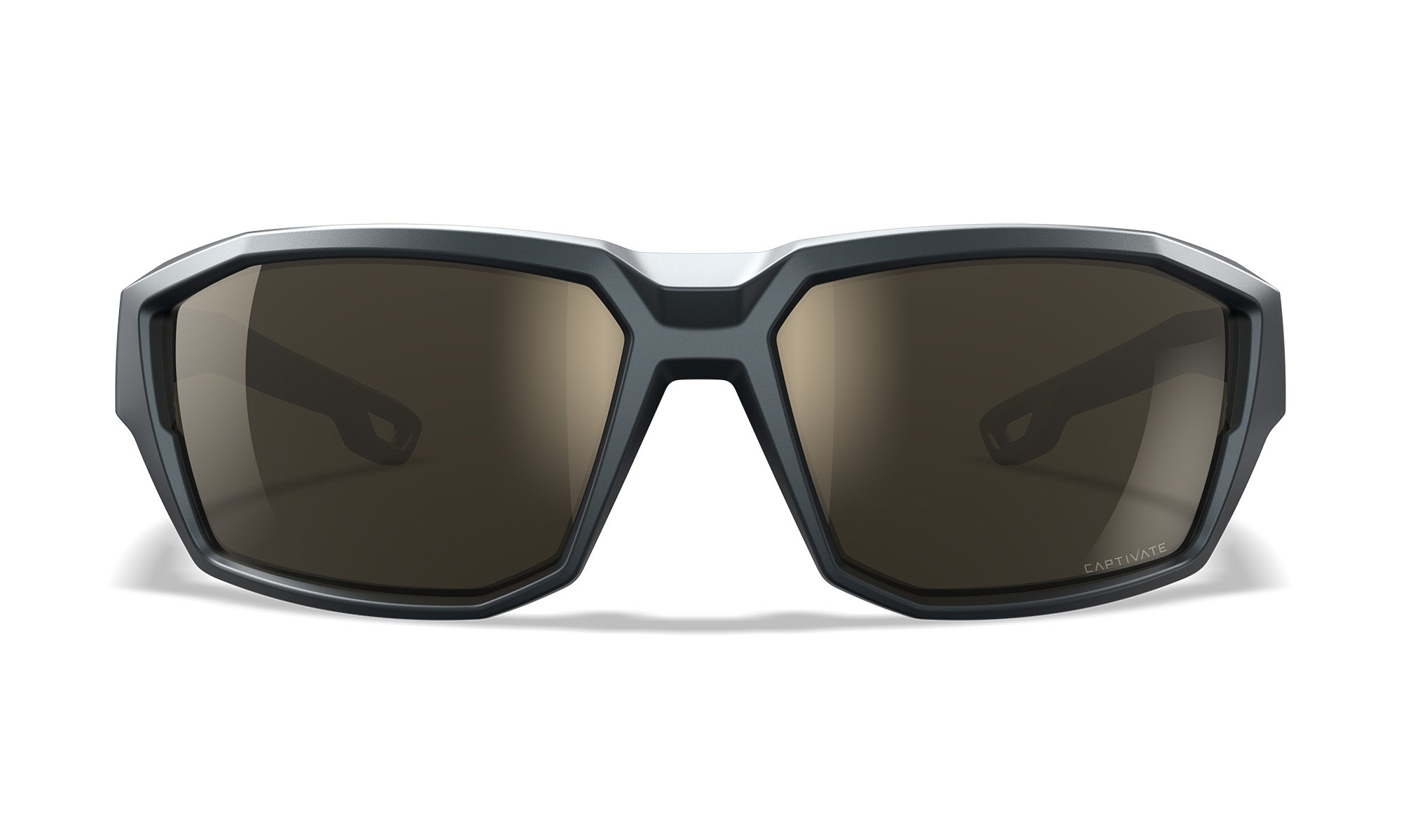 Wiley X WX ALPINE — Captivate - Tungsten Mirror - Grey, Matte Graphite Grey