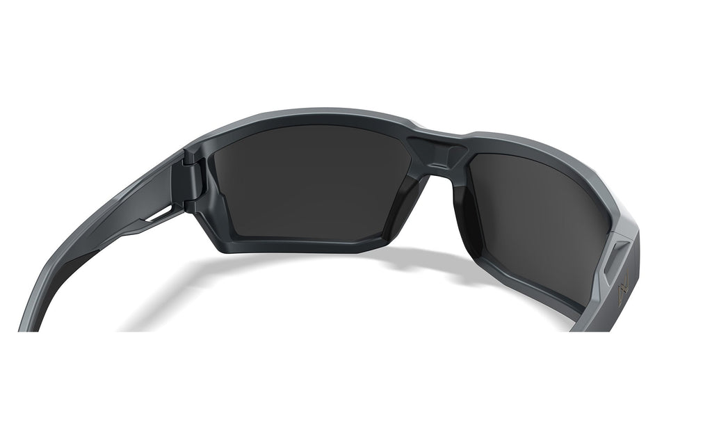 Wiley X WX ALPINE — Captivate - Tungsten Mirror - Grey, Matte Graphite Grey