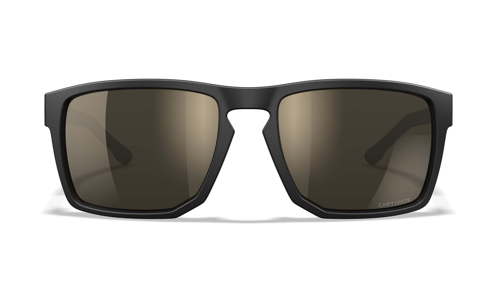 Wiley X WX APEX — Captivate Polarized - Tungsten Mirror - Grey, Matte Black