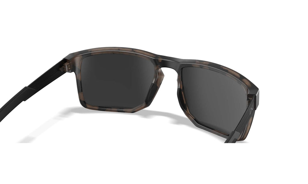 Wiley X WX APEX — Captivate Polarized - Black Mirror - Grey, Matte Tortoise Brown