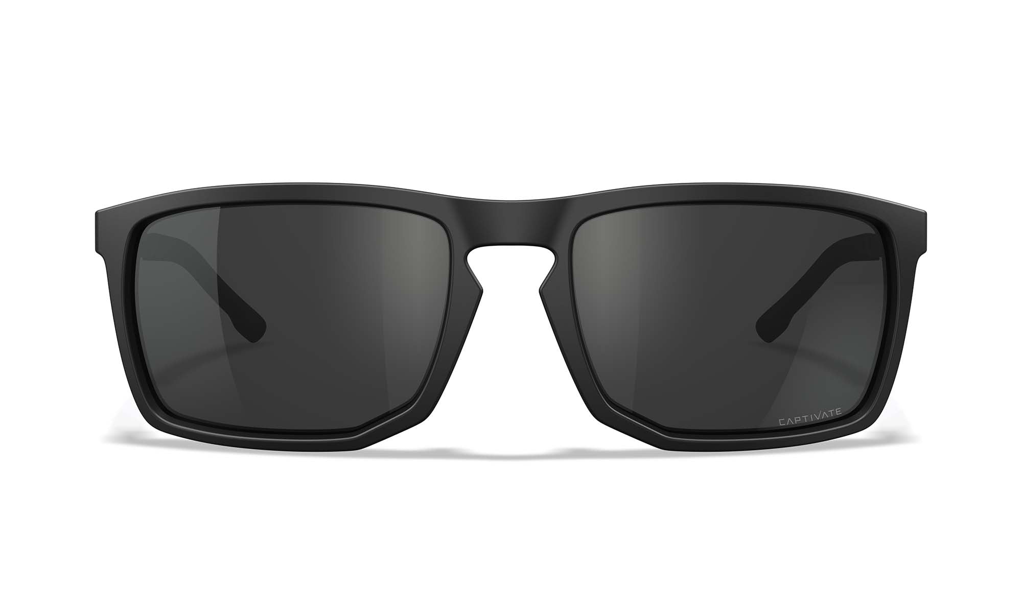 Wiley X WX AXE — Captivate Polarized -  Grey, Matte Black