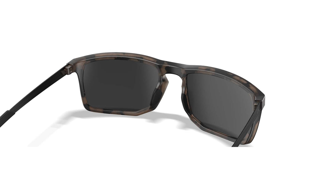 Wiley X WX AXE — Captivate Polarized - Black Mirror - Grey, Matte Tortoise Brown