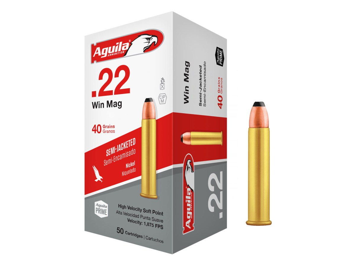 Aguila .22WMR 40gr/2,59g Semi-Jacketed SP (1B222401)