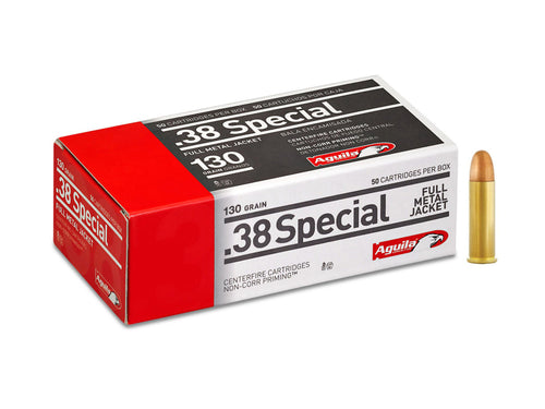 Aguila .38Special 130gr/8,42g FMJ (1E382521)