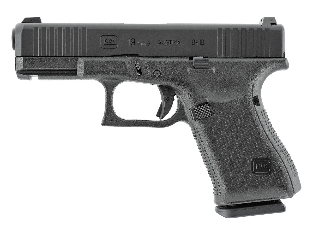 Airsoft. pištoľ GLOCK 19 Gen5, kal. 6mm, gas