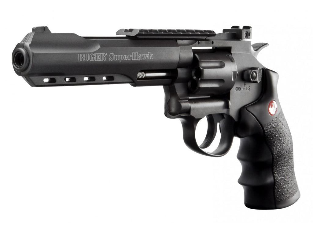 Airsoft. revolver Ruger SuperHawk 6", kal. 6mm, CO2