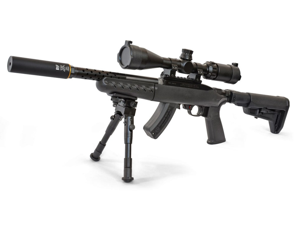 Akciový set Ruger 22 Charger Lite 4935, kal. .22LR, Takedown + Tlmič + Puškohľad + Pažba Magpul