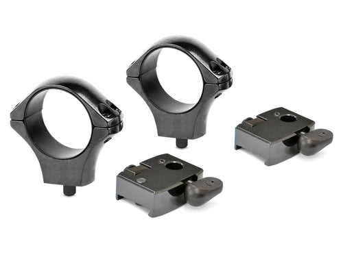 Akciový set Základne Optilock QR Tikka T3/T3x + Krúžky Optilock QR 30mm Low čierne