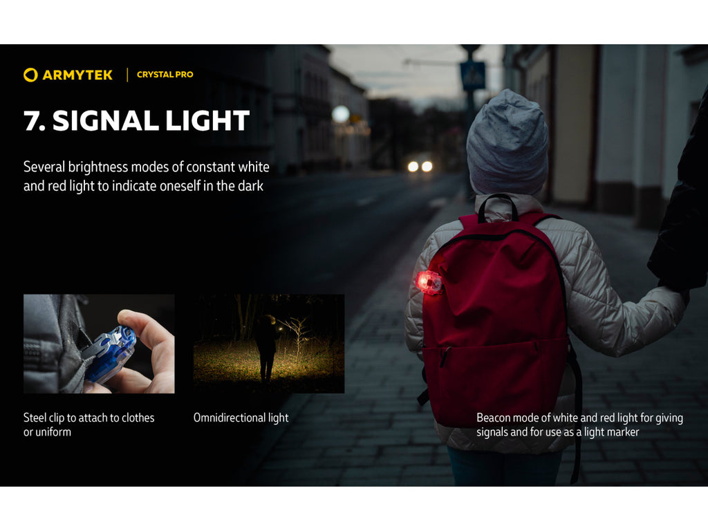 Armytek Crystal PRO Grey 220lm