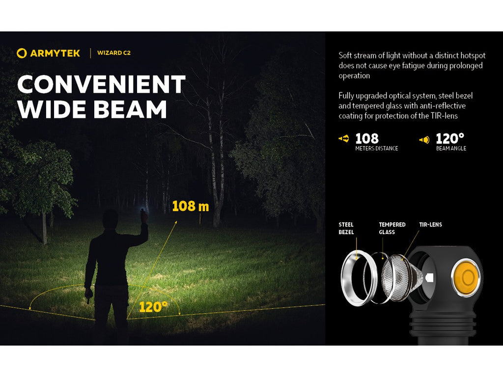 Armytek Wizard C2 Magnet USB 1200lm (White)