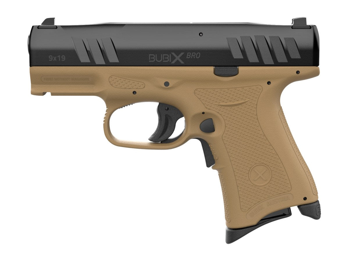 Pištoľ BUBIX BRO, kal. 9x19, Dark Brown