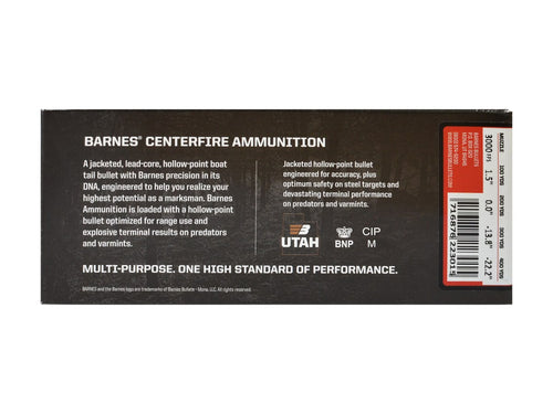 Barnes .223Rem. 69gr/4,47g JHP BT (32003)