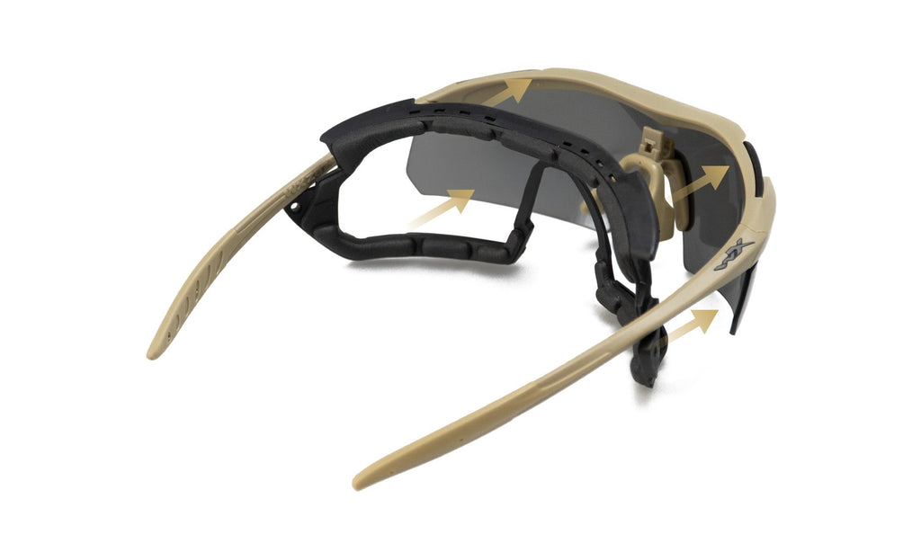 Wiley X WX VAPOR COMM. — Head Strap (35G)