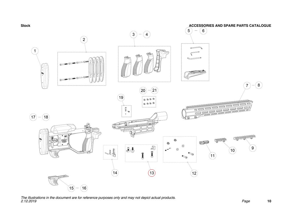 Body parts TRG 22/42 A1