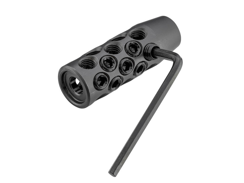 Nastaviteľná úsťová brzda Stalon M15x1, max. 9,3mm