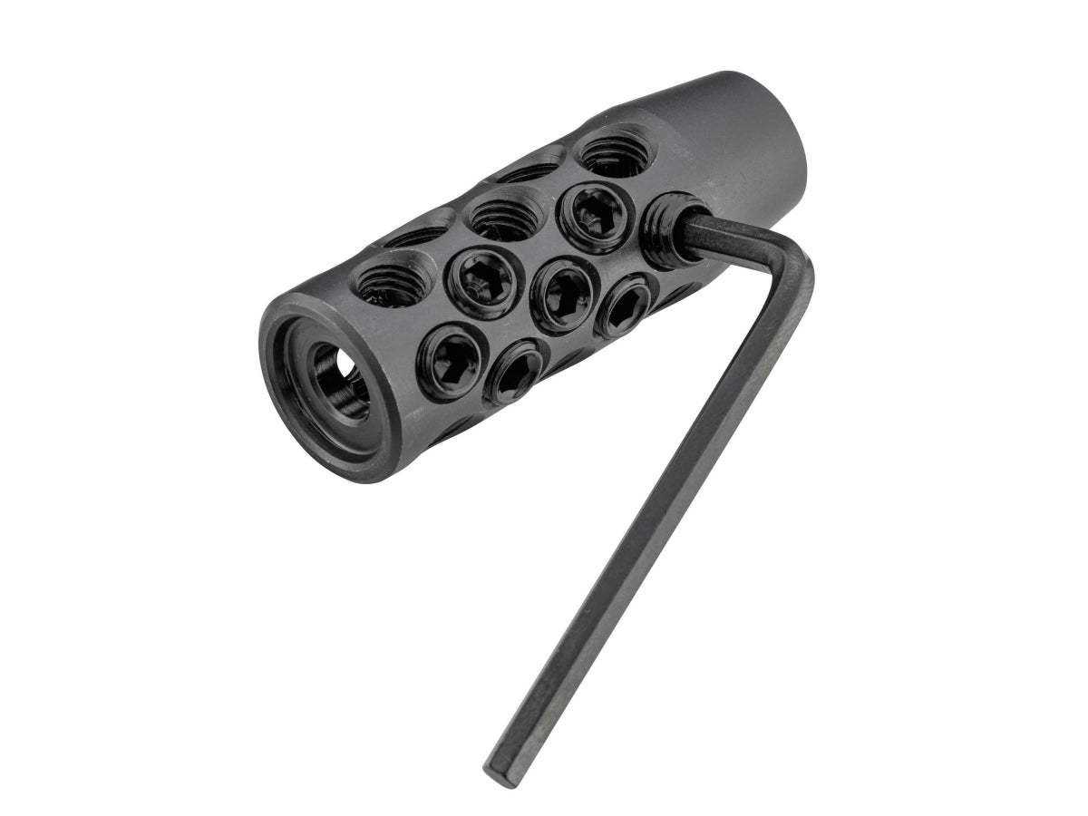 Nastaviteľná úsťová brzda Stalon M15x1, max. 9,3mm