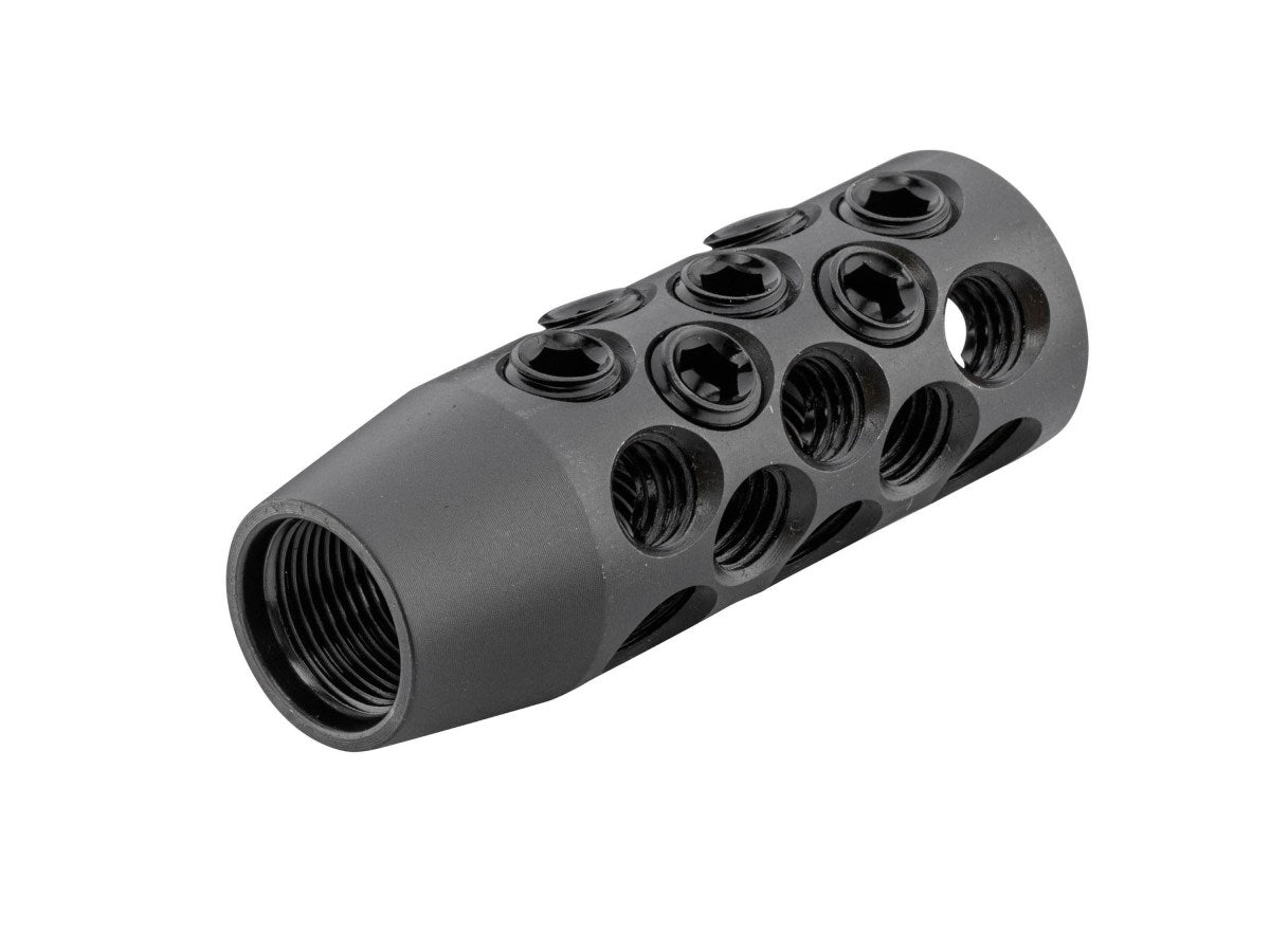 Nastaviteľná úsťová brzda Stalon 1/2-28, max. 7,62mm