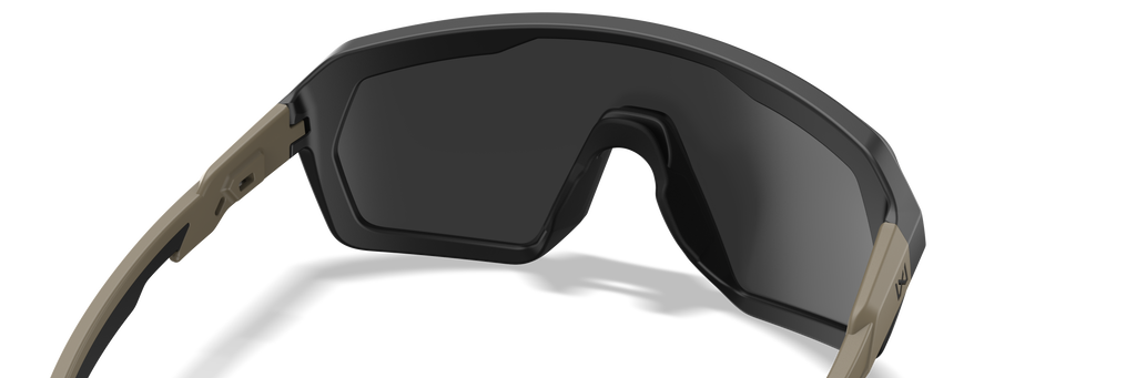 Wiley X WX CITADEL — Captivate - Tungsten Mirror - Grey, Matte Black/Tan