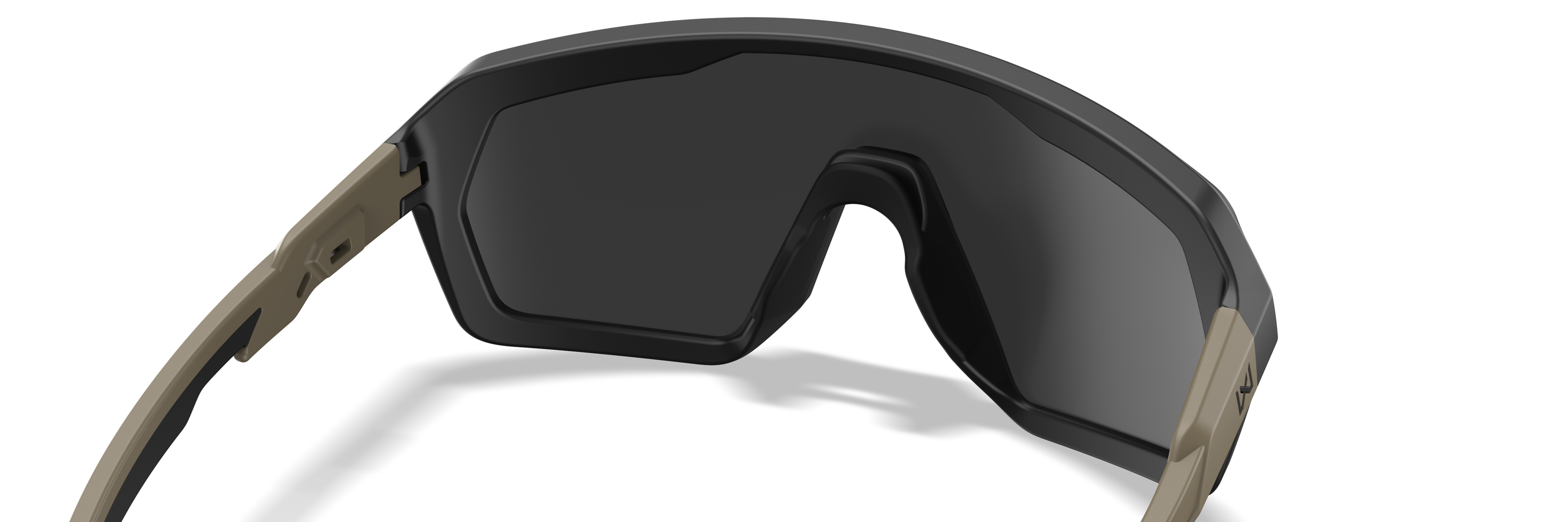 Wiley X WX CITADEL — Captivate - Tungsten Mirror - Grey, Matte Black/Tan