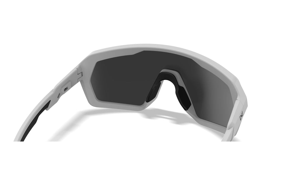 Wiley X WX CITADEL — Captivate - Red Mirror - Grey, Polished White