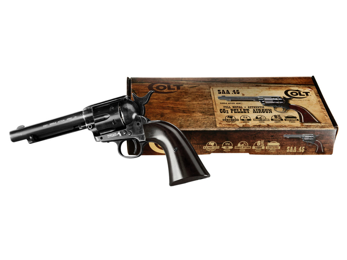 Revolver CO2 Colt SAA .45-5.5" antique, kal. 4,5mm diab.