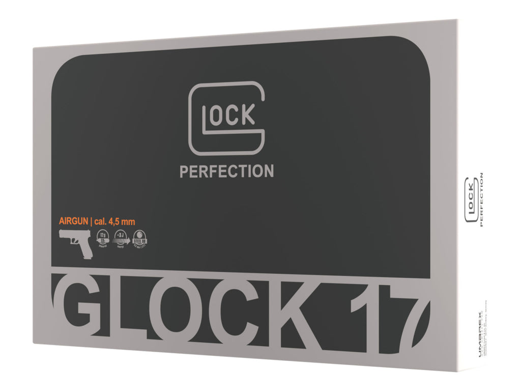 Pištoľ CO2 GLOCK 17 Gen5, kal. 4,5mm BB, gray