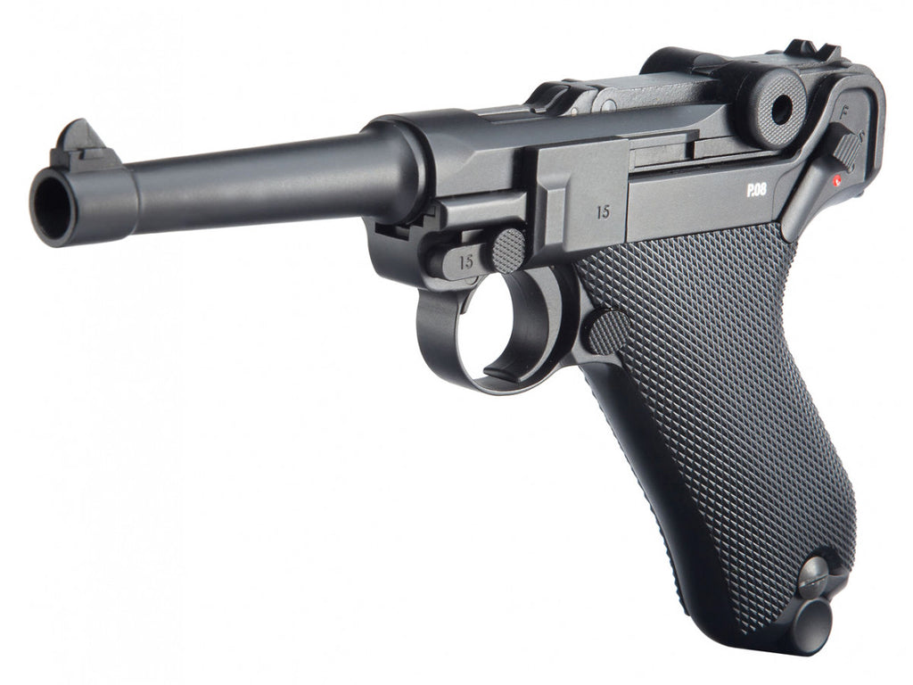 Pištoľ CO2 Legends P.08 Blowback, kal. 4,5mm BB