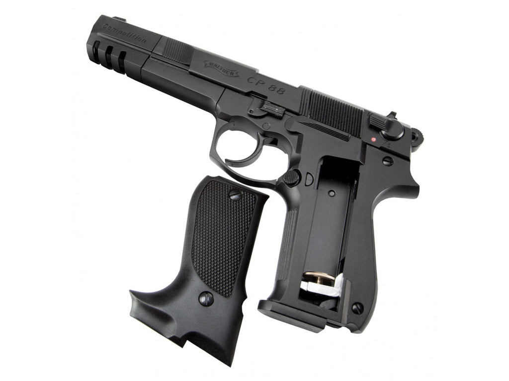 Pištoľ CO2 Walther CP88 Competition čierna, kal. 4,5mm diabolo