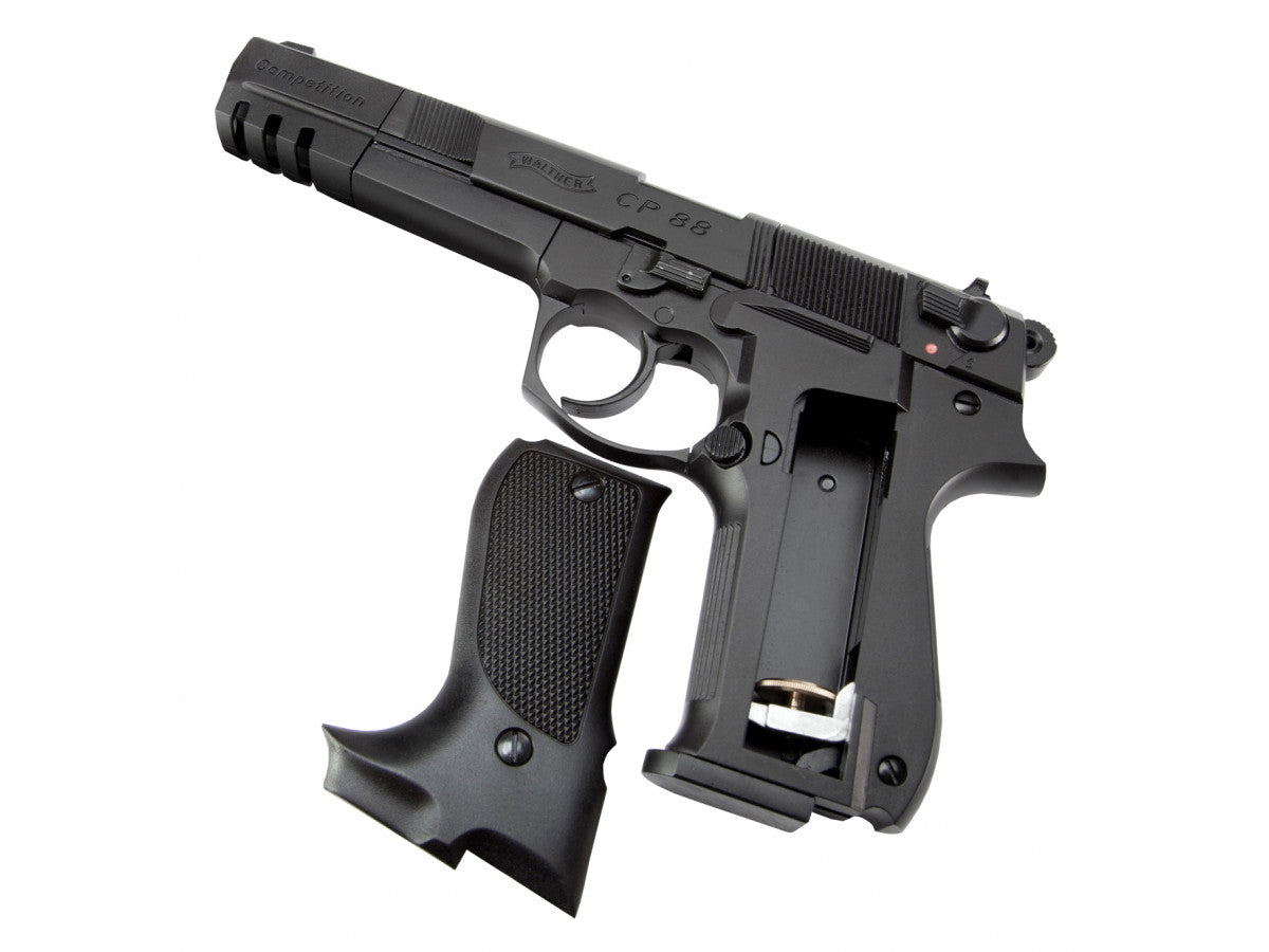 Pištoľ CO2 Walther CP88 Competition čierna, kal. 4,5mm diabolo