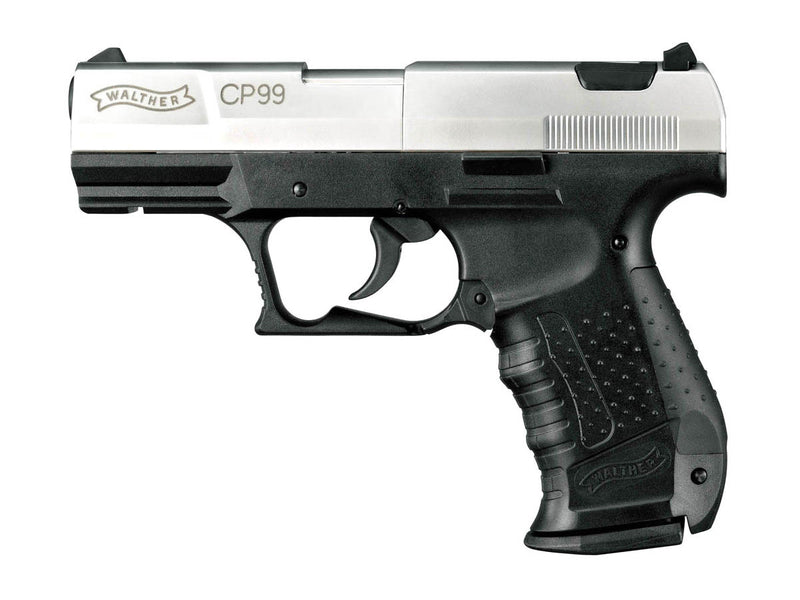 Pištoľ CO2 Walther CP99 bicolor, kal. 4,5mm pellets