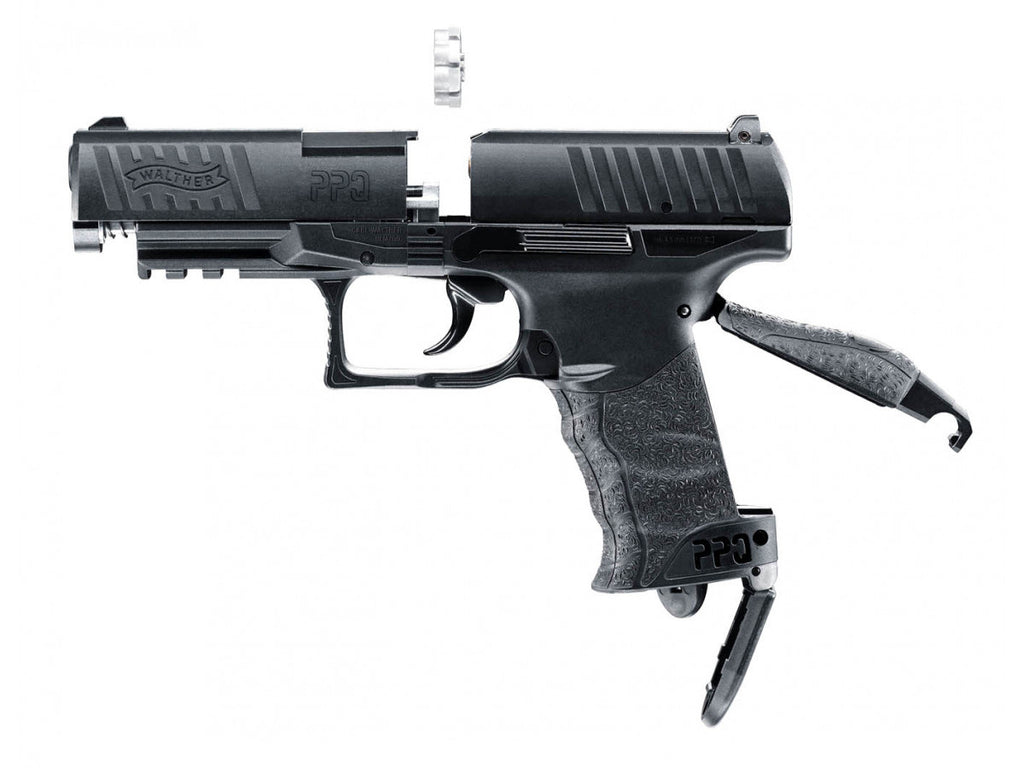 Pištoľ CO2 Walther PPQ, kal. 4,5mm diabolo