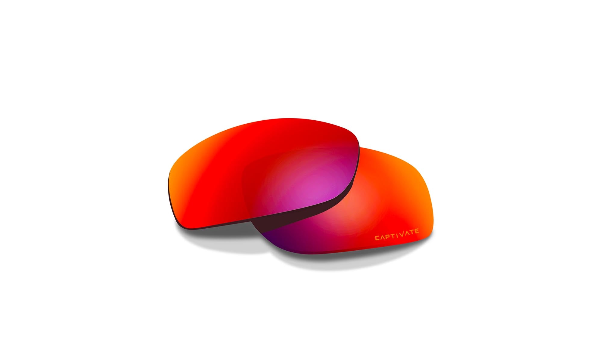 Wiley X WX JAKL — Captivate - Red Mirror - Grey Lens Set
