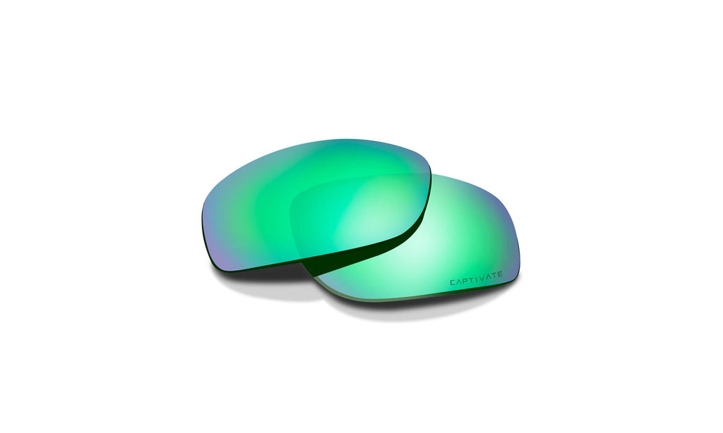 Wiley X WX JAKL — Captivate Polarized - Green Mirror - Amber Lens Set