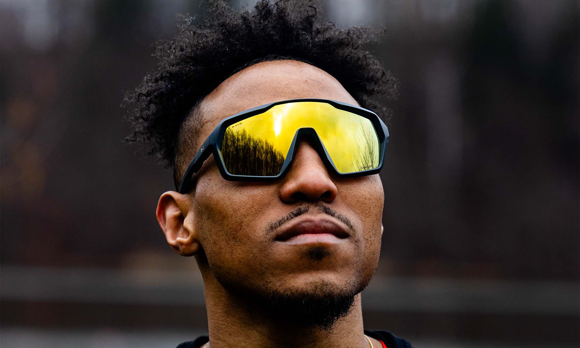 Wiley X WX CITADEL — Captivate - Gold Mirror - Amber, Matte Graphite Grey