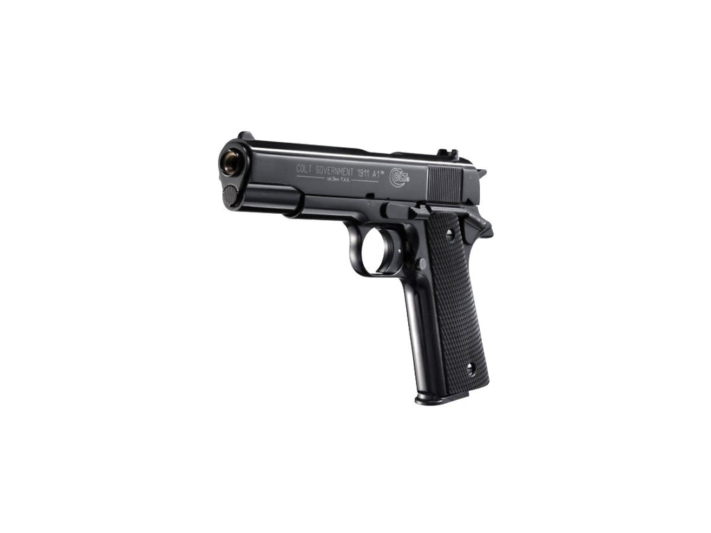 Pištoľ exp. Colt Government 1911 A1 čierna, kal. 9mm P.A.K.