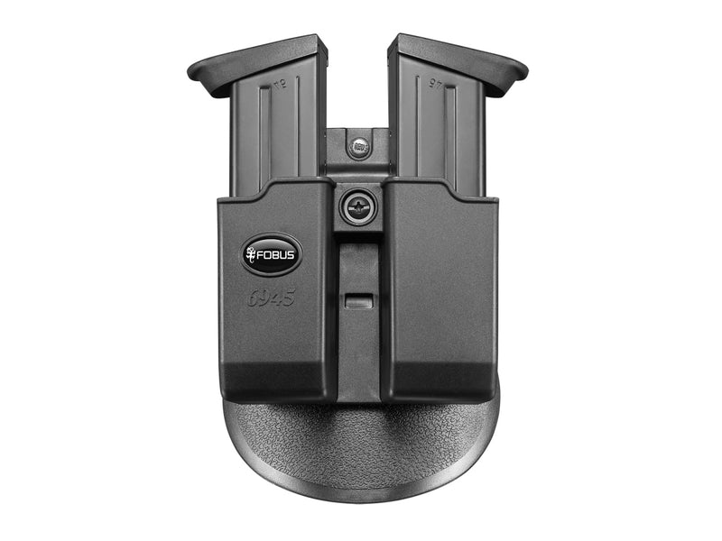 6945, holster for 2 dvojradové zásobníky cal. 45ACP/10mmAuto, with pádlom
