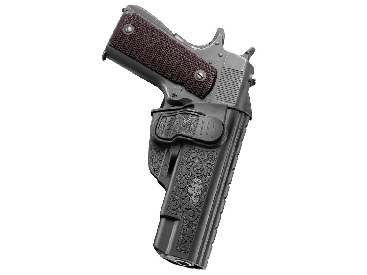 1911CH QL, gravírované puzdro pre 1911 bez lišty, QuickLock, s poistkou