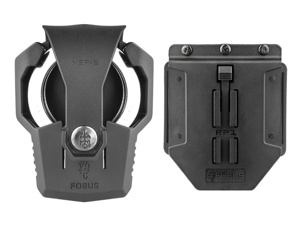 HSP-2 RP1 BH ND, puzdro na putá + platforma QuickLock s prievlekom na opasok