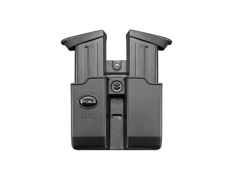 6945 QL, puzdro pre 2 dvojradové zásobníky cal. .45 ACP/10mmAuto, QuickLock