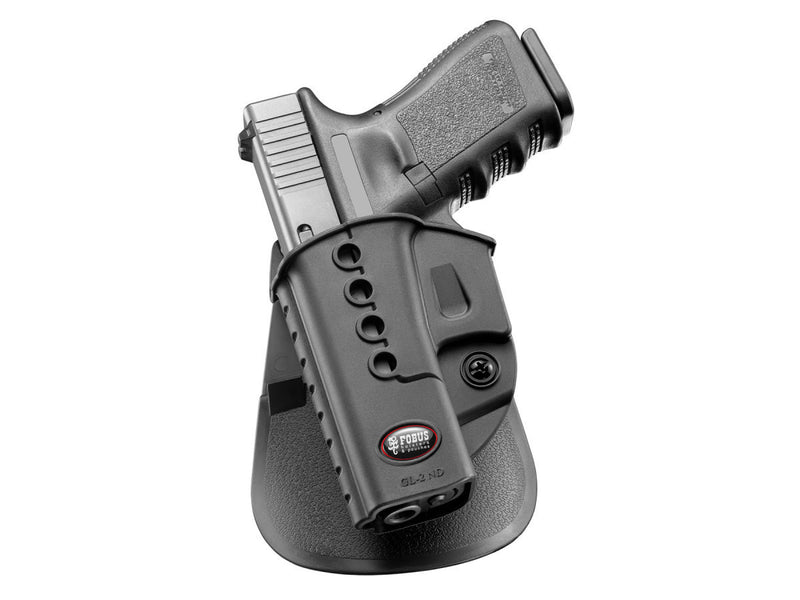 GL-2 ND LH, holster for Glock 17/19/19X/22/23/ 25/31/32/34/35/44/45, with pádlom