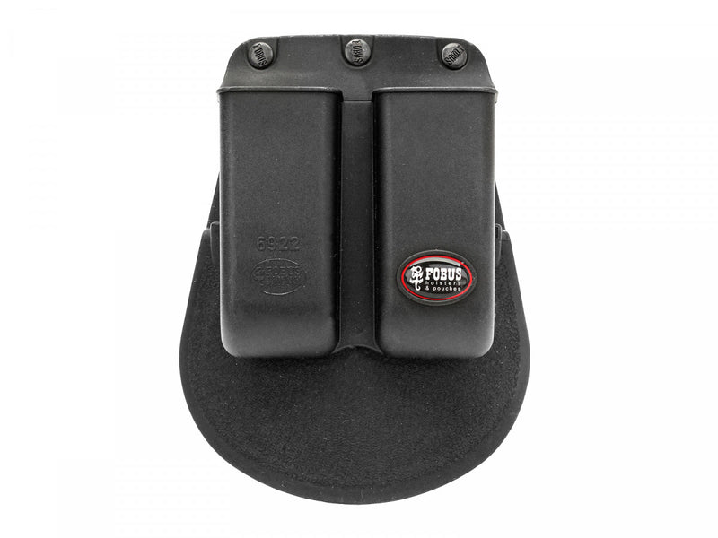 6922, holster for 2 zásobníky cal. 7.65/.22/.380, with pádlom
