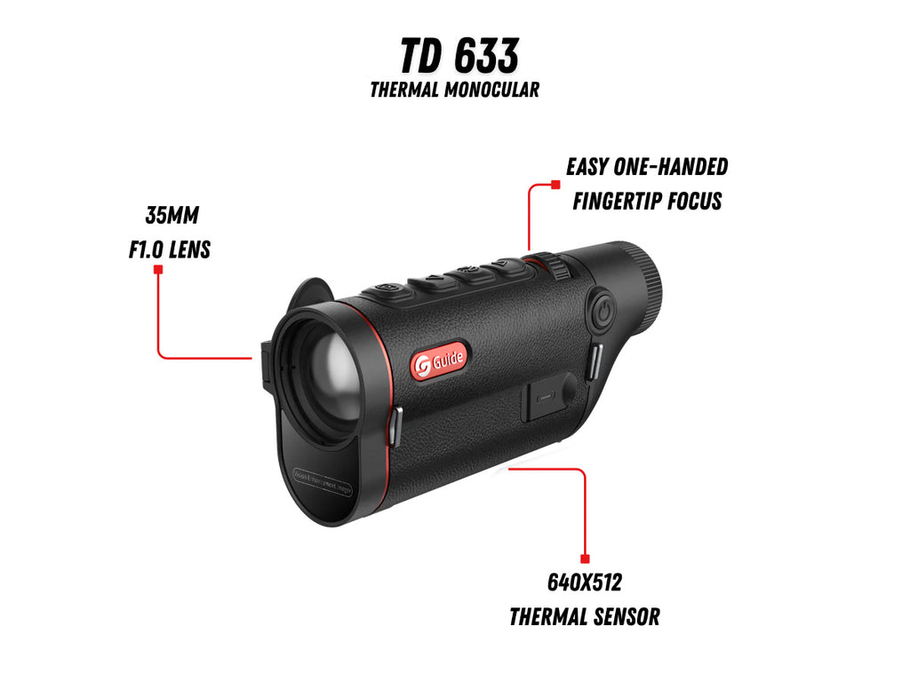 Termovízny monokulár Guide TD633