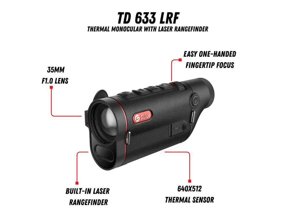 Termovízny monokulár Guide TD633L