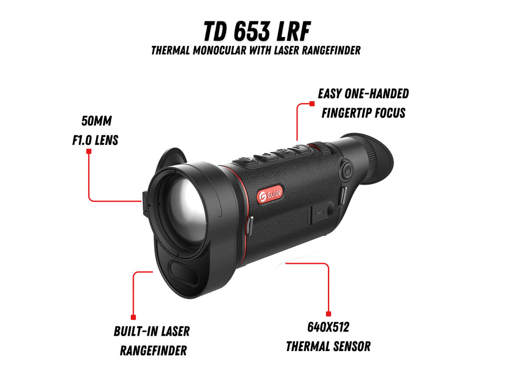 Termovízny monokulár Guide TD653L