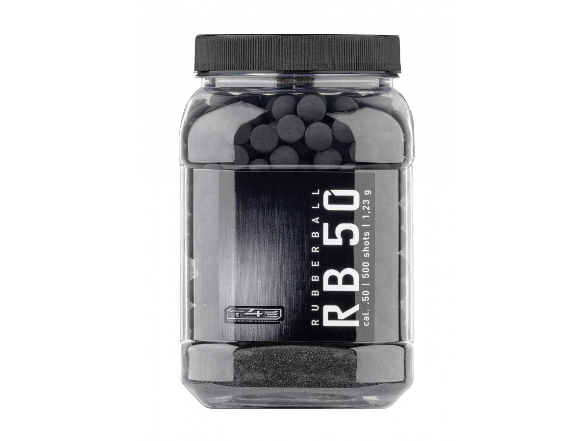 Strely T4E Rubberball RB 50 1,23 g, kal. .50, 500 ks