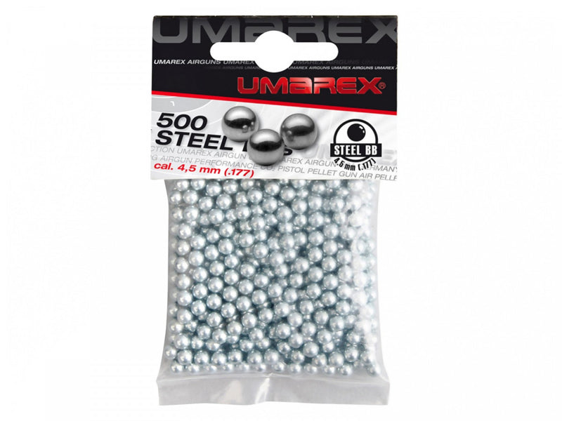 Guličky oceľové Umarex 500ks, kal. 4,5mm BB