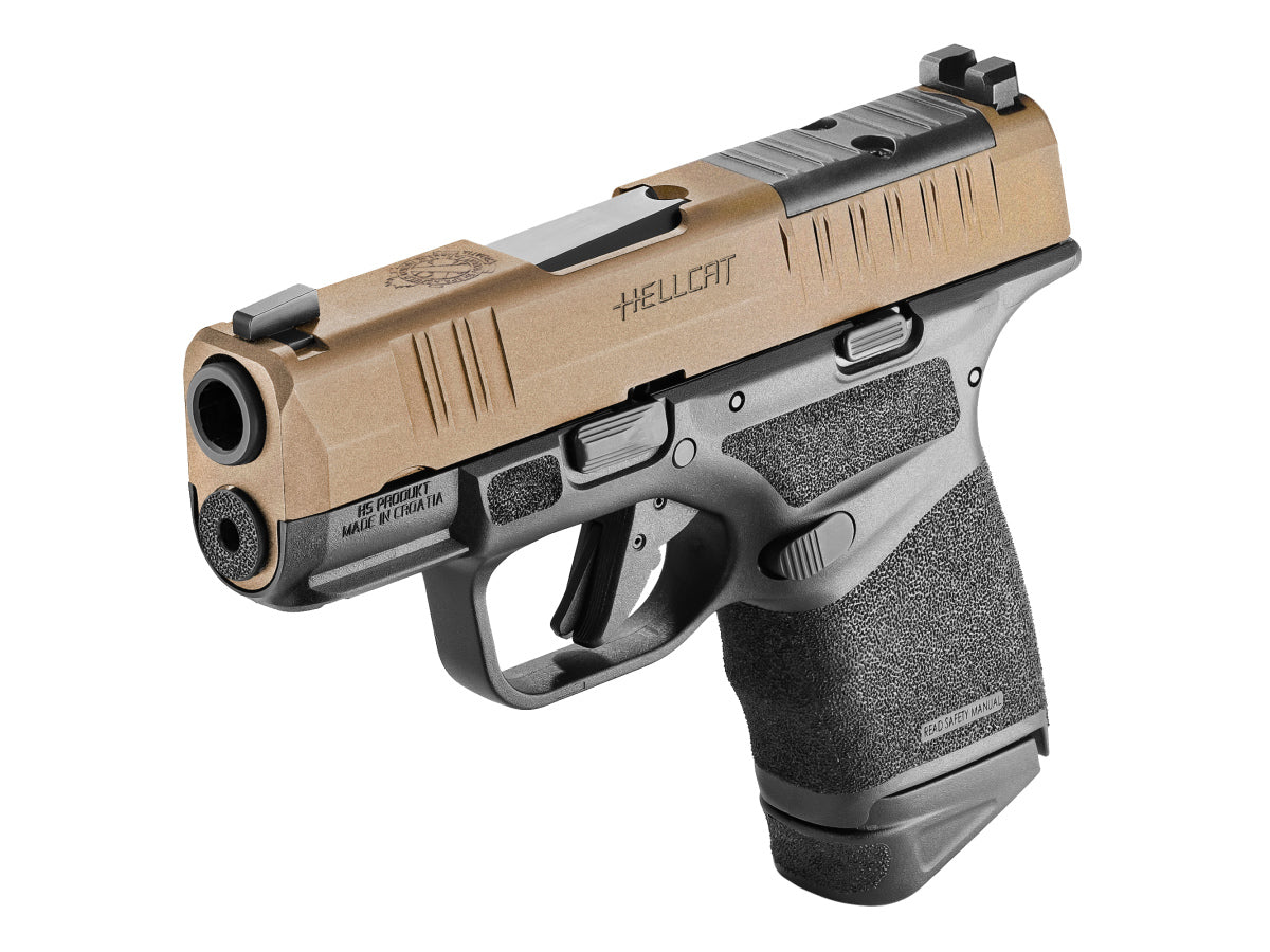 Pištoľ HELLCAT 3" OSP Burnt Bronze, 9x19