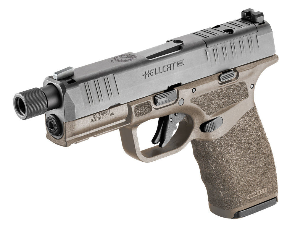 Pištoľ HELLCAT PRO OSP Threaded Desert FDE, 9x19