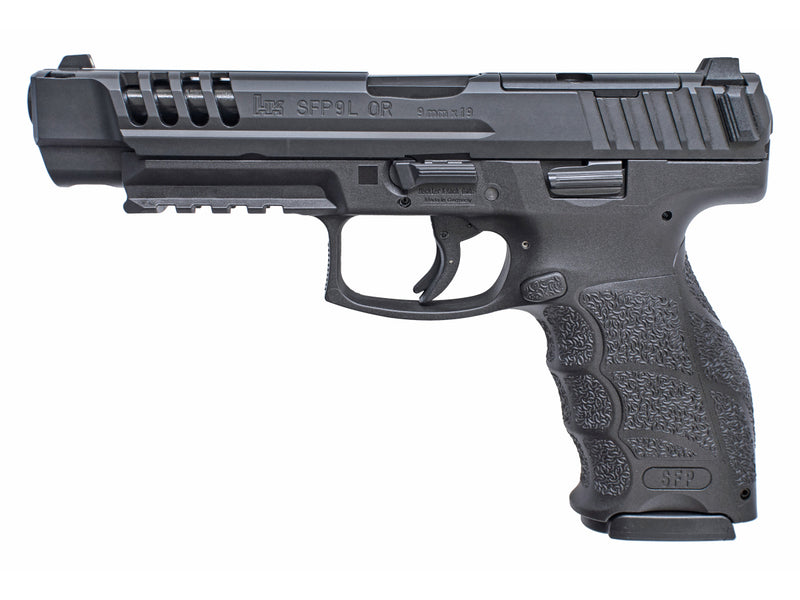 Pištoľ HK SFP9L-OR PB, kal. 9×19mm, s 5 montážnymi platničkami
